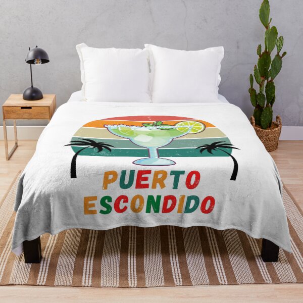 Item preview, "Viva Puerto Escondido!" Margaritas on the Beach at Sunset designed and sold by Lost-World-Shop.