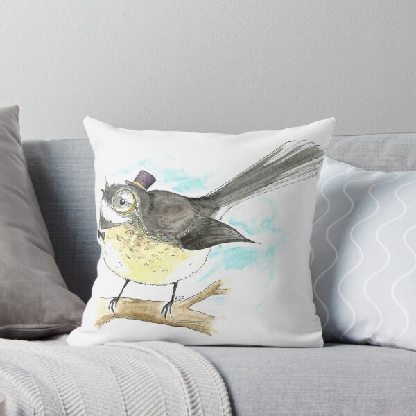 Item preview, Fancy Piwakawaka (New Zealand Fantail) designed and sold by alexandrajeanne.