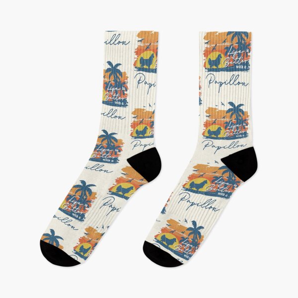 Item preview, Life is Better With Papillon Beach Sunset Retro Vintage designed and sold by rafaeltto.