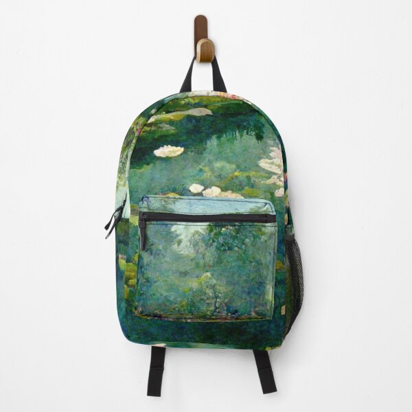 Item preview, Water Lillies Monet -Claude Monet Art Remake Design designed and sold by CandyDroidMerch.