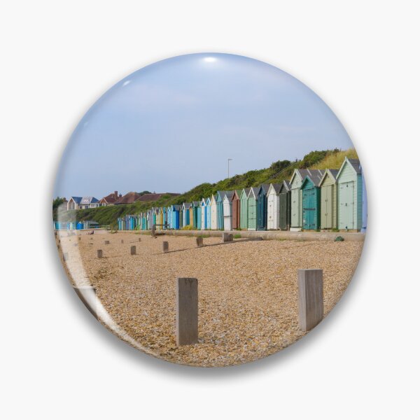 Item preview, Beach Huts at Hill Head designed and sold by heidipics.