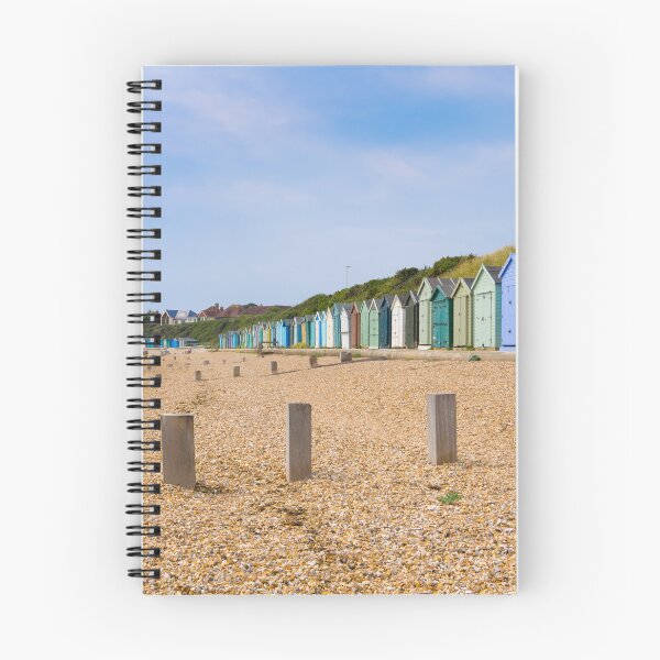 Item preview, Beach Huts at Hill Head designed and sold by heidipics.