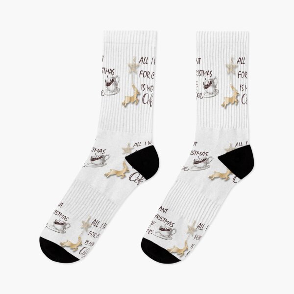 Item preview, ALL I WANT FOR CHRISTMAS IS MORE COFFEE designed and sold by LAVITASTORE.