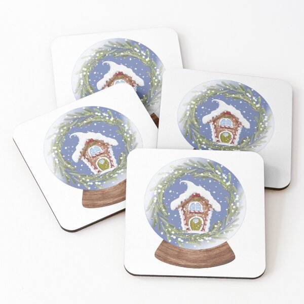 Item preview, Snow Globe Winter House 11 designed and sold by TasimaDesign.