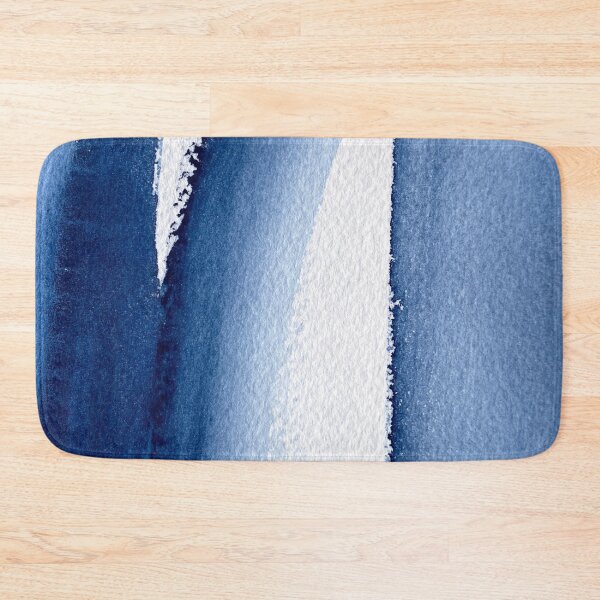 Item preview, Beautiful nature landscape, blue watercolor abstract designed and sold by anaozzart.