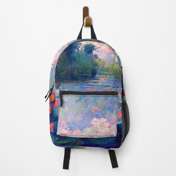 Item preview, Water Lillies Monet -Claude Monet Art Remake Design designed and sold by CandyDroidMerch.