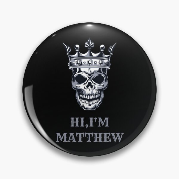 Item preview, MATTHEW NAME: MATTHEW CROWN SKULL DESIGN. designed and sold by AlexRelax.