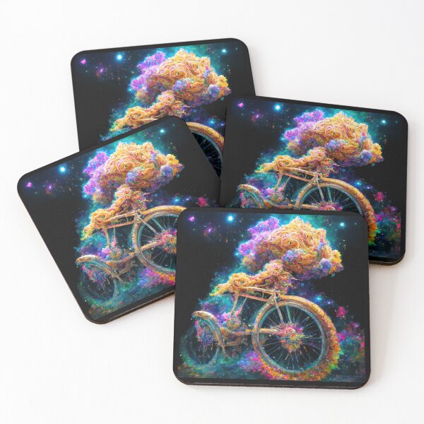 Item preview, Albert Hoffmanns Psychedelic Dream Bike #1 designed and sold by 3ThePrompt.