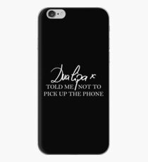 Dua Lipa Autograph New Rules iPhone Case