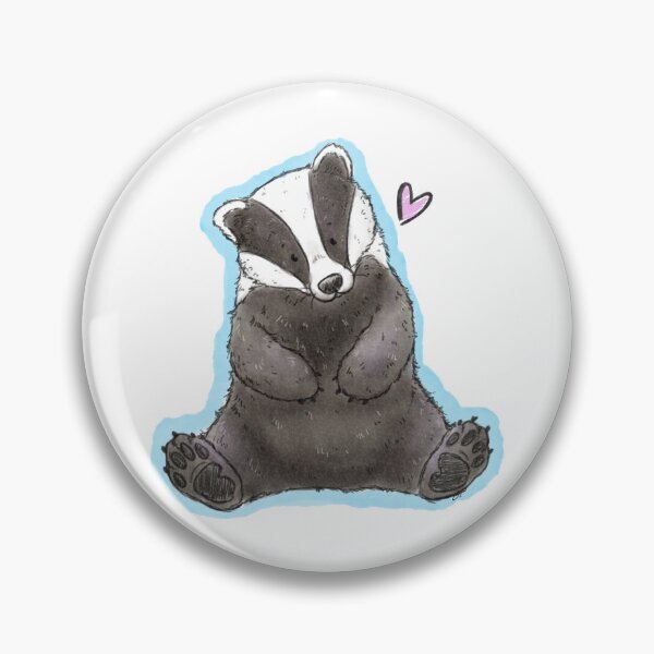 Item preview, Sitting Badger designed and sold by sillybadger.
