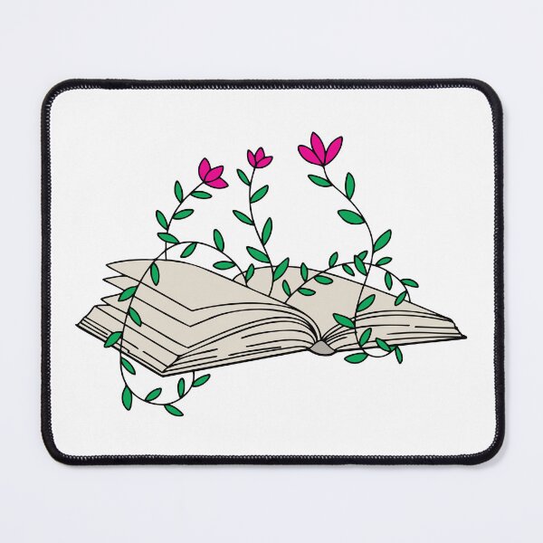 Item preview, Open Book with Flowers designed and sold by savanamms6.