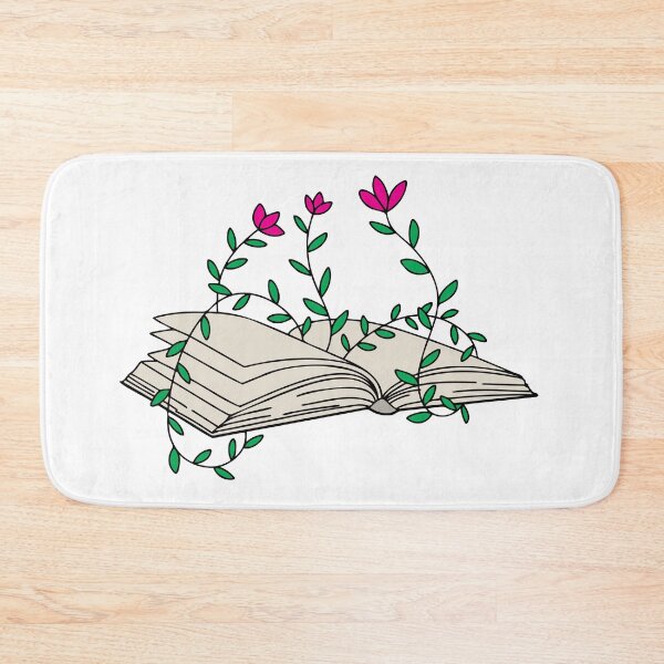 Item preview, Open Book with Flowers designed and sold by savanamms6.
