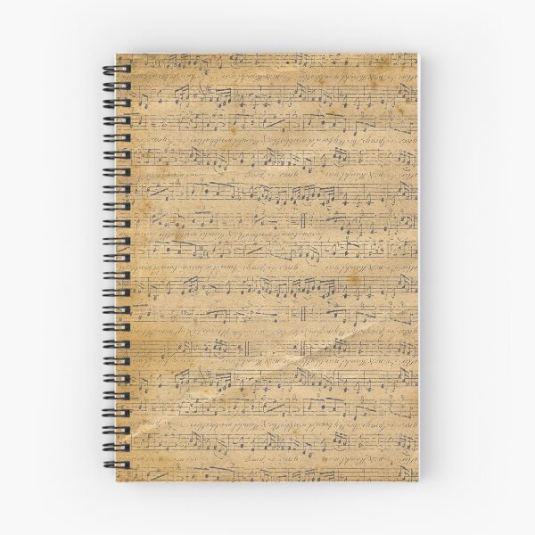 Item preview, Crinkled Coffee-stained music sheet designed and sold by Trinket-Trickster.