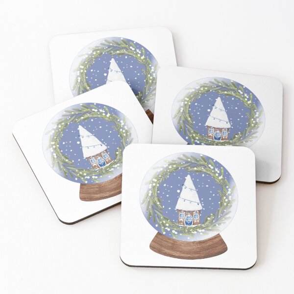 Item preview, Snow Globe Winter House 14 designed and sold by TasimaDesign.