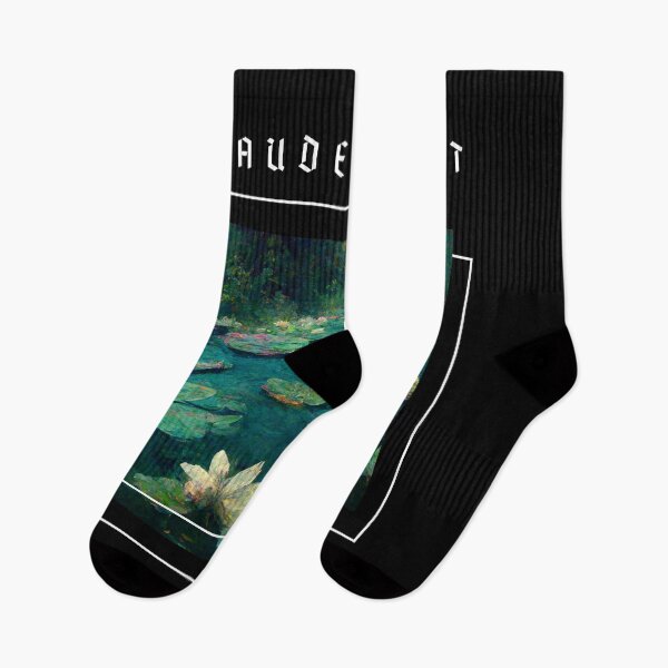 Item preview, Water Lillies Monet -Claude Monet Art Remake Design designed and sold by CandyDroidMerch.