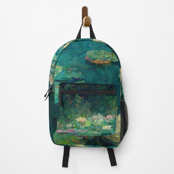 Item preview, Water Lillies Monet -Claude Monet Art Remake Design designed and sold by CandyDroidMerch.