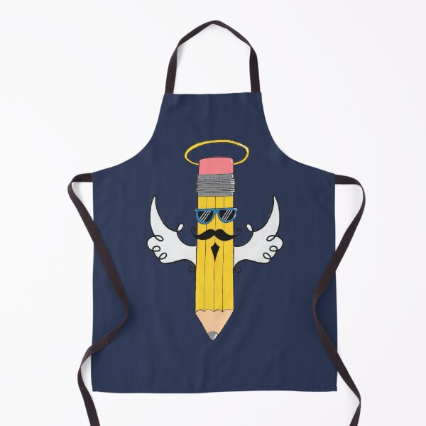 Item preview, Hipster Pencil with wings designed and sold by RedRoseSkull.