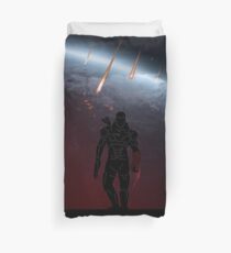Warriors Landscapes - Mass Effect Duvet Cover