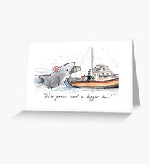 Horror Holidays - Bigger Bow Greeting Card