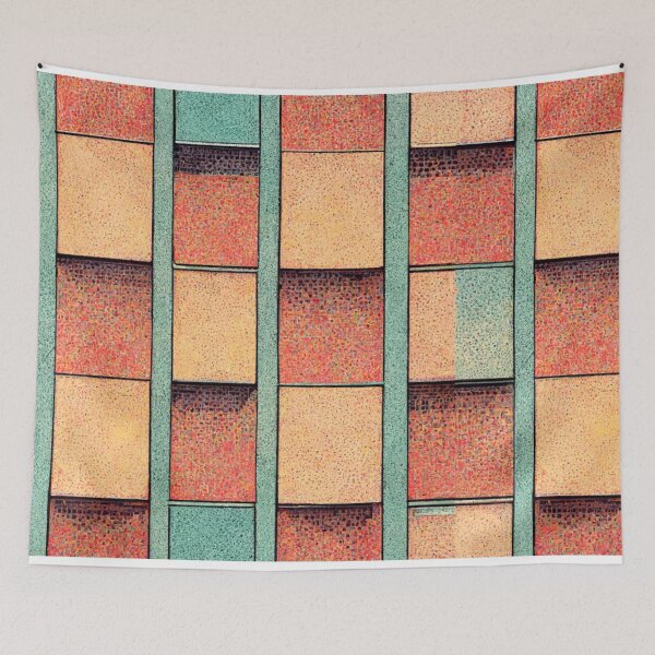 Item preview, Vintage Tiled Pattern designed and sold by portraitnoire.