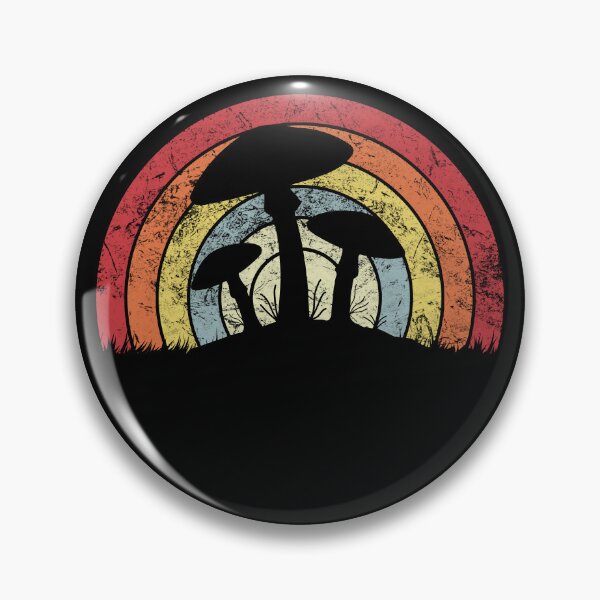 Item preview, Retro Psychedelic Mushroom Shrooms Forager Magic Mycology - Retro Vintage Magic Mushroom designed and sold by Smartmerch99.