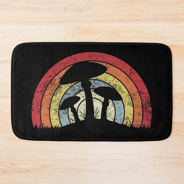 Item preview, Retro Psychedelic Mushroom Shrooms Forager Magic Mycology - Retro Vintage Magic Mushroom designed and sold by Smartmerch99.