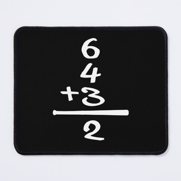 Item preview, Funny Math Joke Baseball and Softball Math designed and sold by AndrewStep.