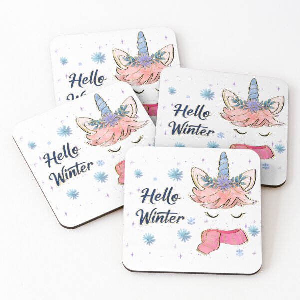 Item preview,  Winter Unicorn-Hello Winter designed and sold by badretop.