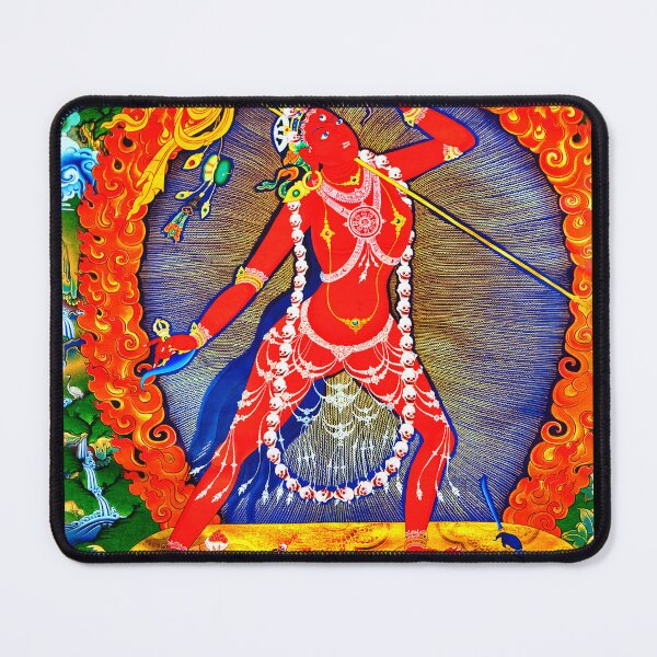 Item preview, Vajrayogini Dakini Tibetan Buddhist Thangka Art designed and sold by Tammy Winand Arts.