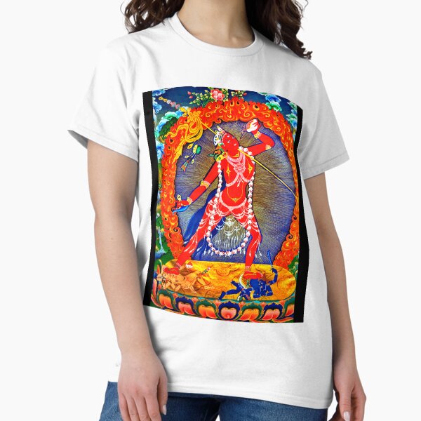 Item preview, Vajrayogini Dakini Tibetan Buddhist Thangka Art  designed and sold by Tammy Winand Art.