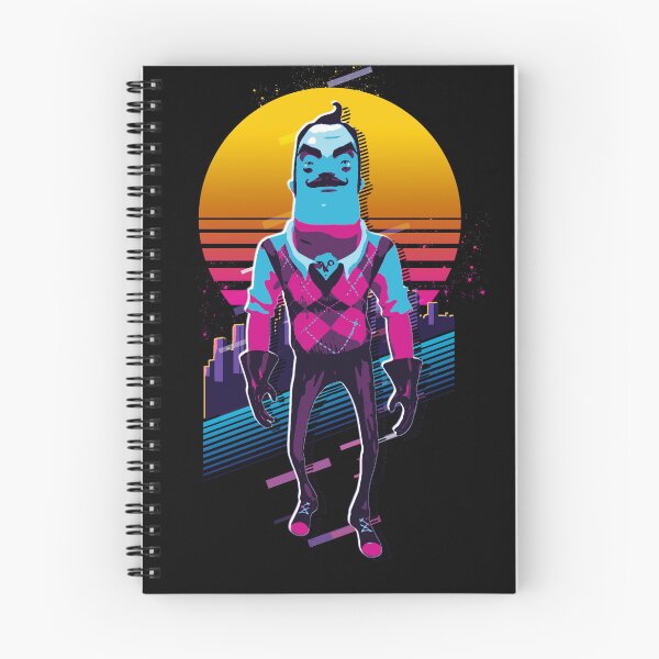 Item preview, Hello Neighbor 2 - Theodore *80s retro* designed and sold by MyRetroArt.