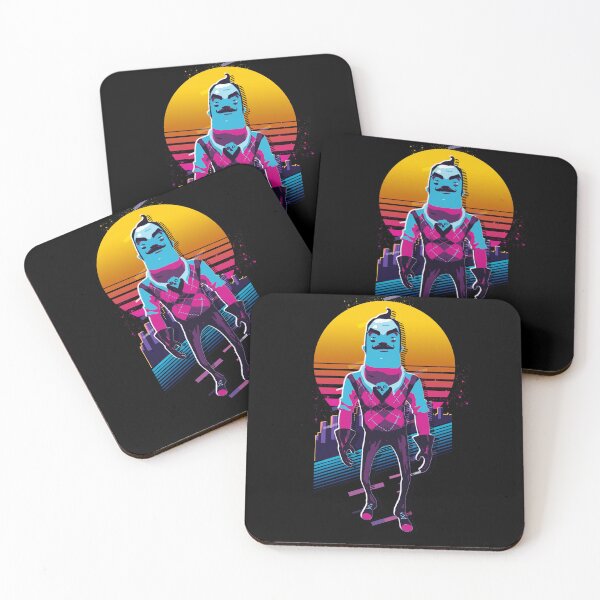 Item preview, Hello Neighbor 2 - Theodore *80s retro* designed and sold by MyRetroArt.