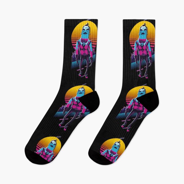 Item preview, Hello Neighbor 2 - Theodore *80s retro* designed and sold by MyRetroArt.