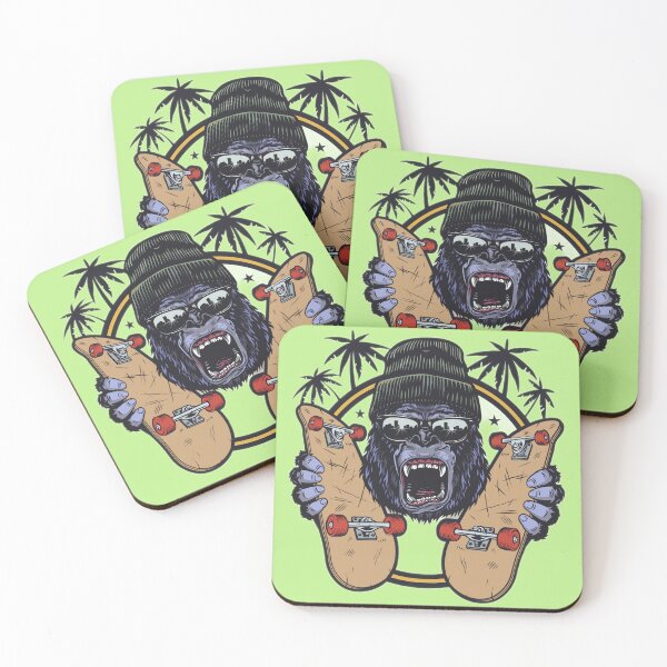Item preview, BE A  MONKEY SKATEBOARDING designed and sold by ynsmahop.