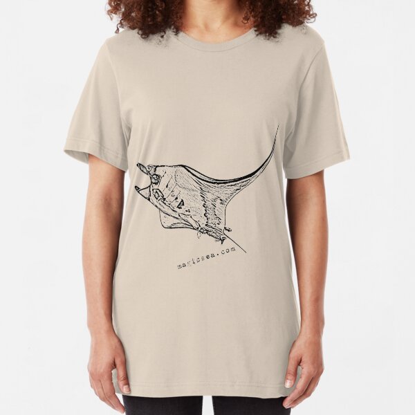 Manta Ray T-shirt Slim Fit T-Shirt