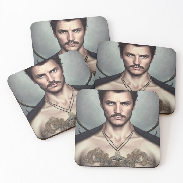 Item preview, Pedro Pascal Goth Daddy Dream Paint Art designed and sold by ecdato.