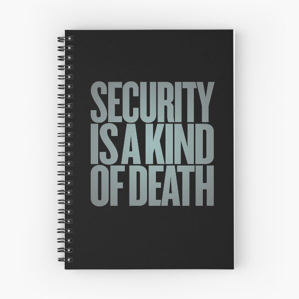 Item preview, Security is a kind of death v.7 designed and sold by x1brett.