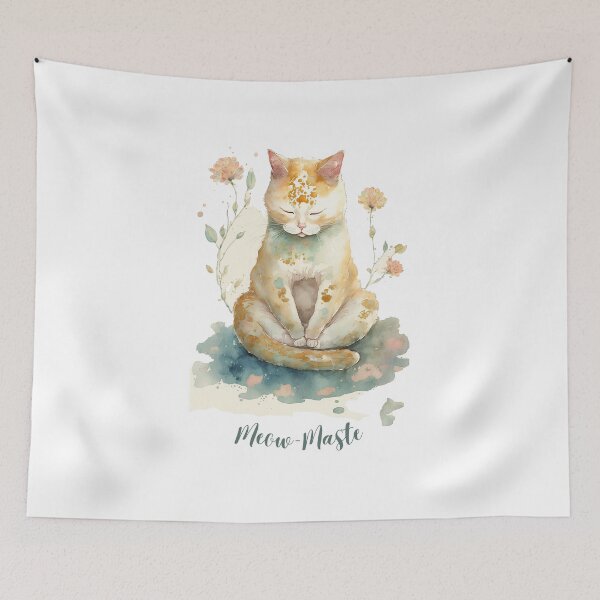 Item preview, Meow-Maste Cat Meme 03 designed and sold by printiesart.