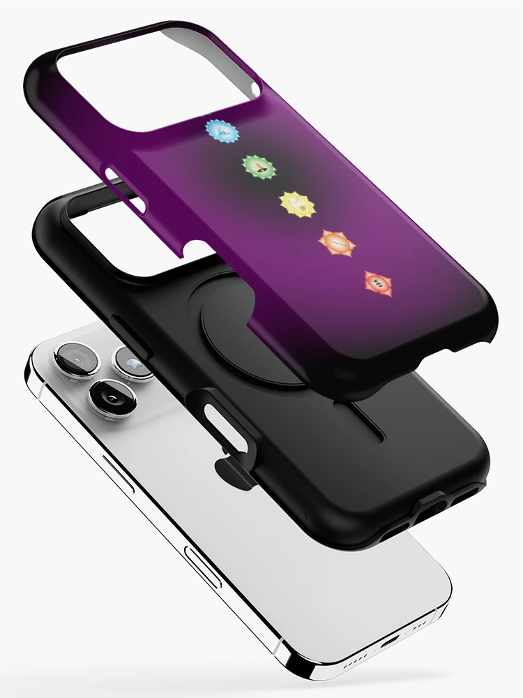 Thumbnail 2 of 4, iPhone Case, Chakra Vibrations designed and sold by InfinitePathArt.