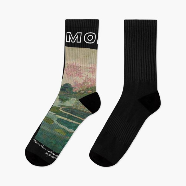 Item preview, Water Lillies Monet -Claude Monet Art Remake Design designed and sold by CandyDroidMerch.