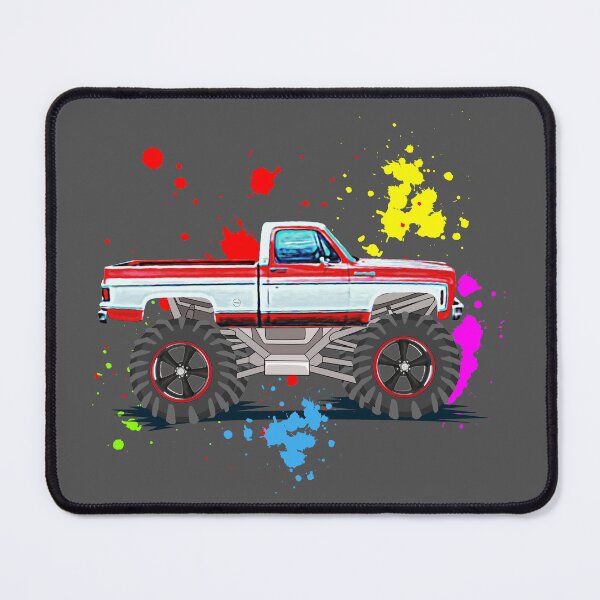 Item preview, Crusher Trucks 4x4 Short Bed Square Body Pickup Truck designed and sold by CharJens.
