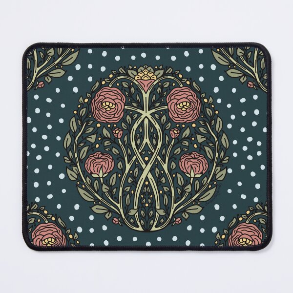 Item preview, Reflected Gothic Vines and Flowers  designed and sold by AmberMaeJacobs.