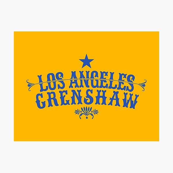 "Los Angeles Crenshaw classic Crenshaw LA LA Crenshaw logo