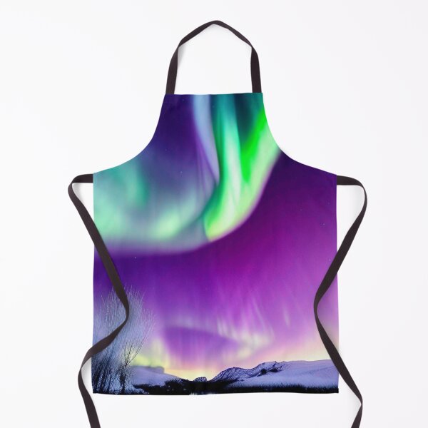 Artikelvorschau, Landscape With Aurora Borealis entworfen und verkauft von VitalDesigner.