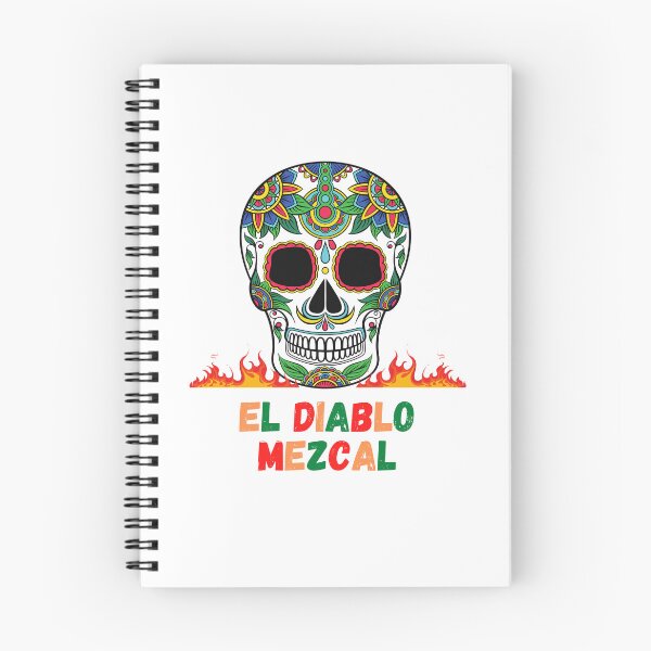 Item preview, El Diablo Mezcal! Colorful Day of the Dead Design designed and sold by Lost-World-Shop.