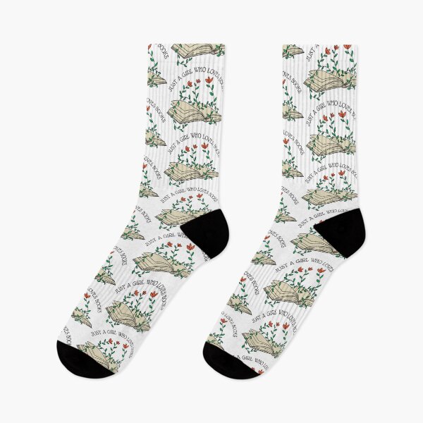 Item preview, Just a Girl who Loves Books designed and sold by savanamms6.