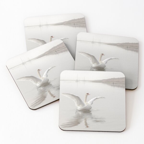 Item preview, Mute Swan at Keyhaven Marshes designed and sold by heidipics.