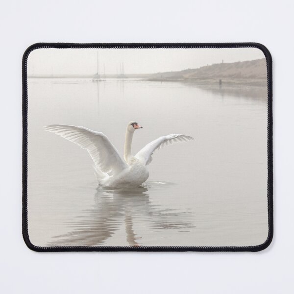 Item preview, Mute Swan at Keyhaven Marshes designed and sold by heidipics.