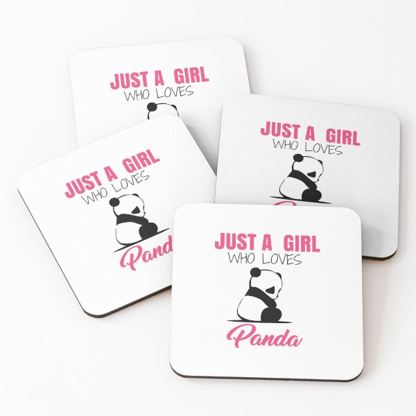 Item preview, just a girl who loves pandas designed and sold by AdrianShirt.