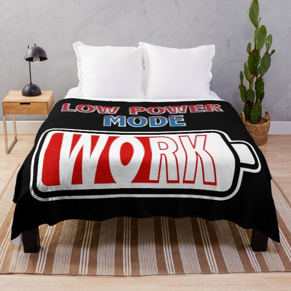 Item preview, Work in Low Power Mode designed and sold by Moodific.